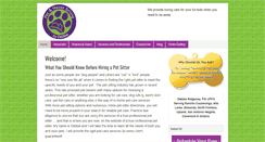 Desktop Screenshot of petandhousesittingbydebbie.com